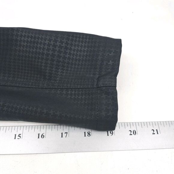 Free Tech Hooded Jacket Womens L 12-14 Black Full Zip Water Resistant Waist Tabs - Picture 14 of 15